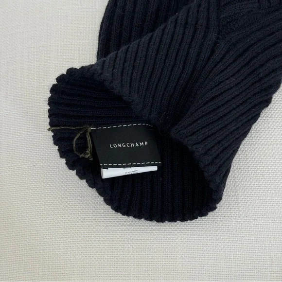 NWOT Longchamp Balaclava in Navy